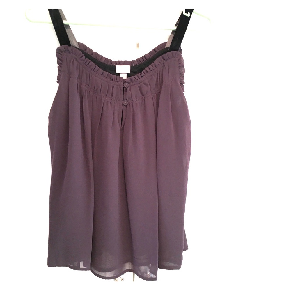 Converse One Star Plum Blouse/Cami, sz M